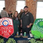 Kristen Demergian, Territory Sales Manager Northeast, Firestone Walker Brewing Company and Jason Hulse, Market Manager CT and RI, Firestone Brewing Company.