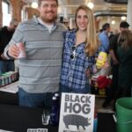 Tom Sobocinski and Laura Buerkle of Black Hog Brewing Co.