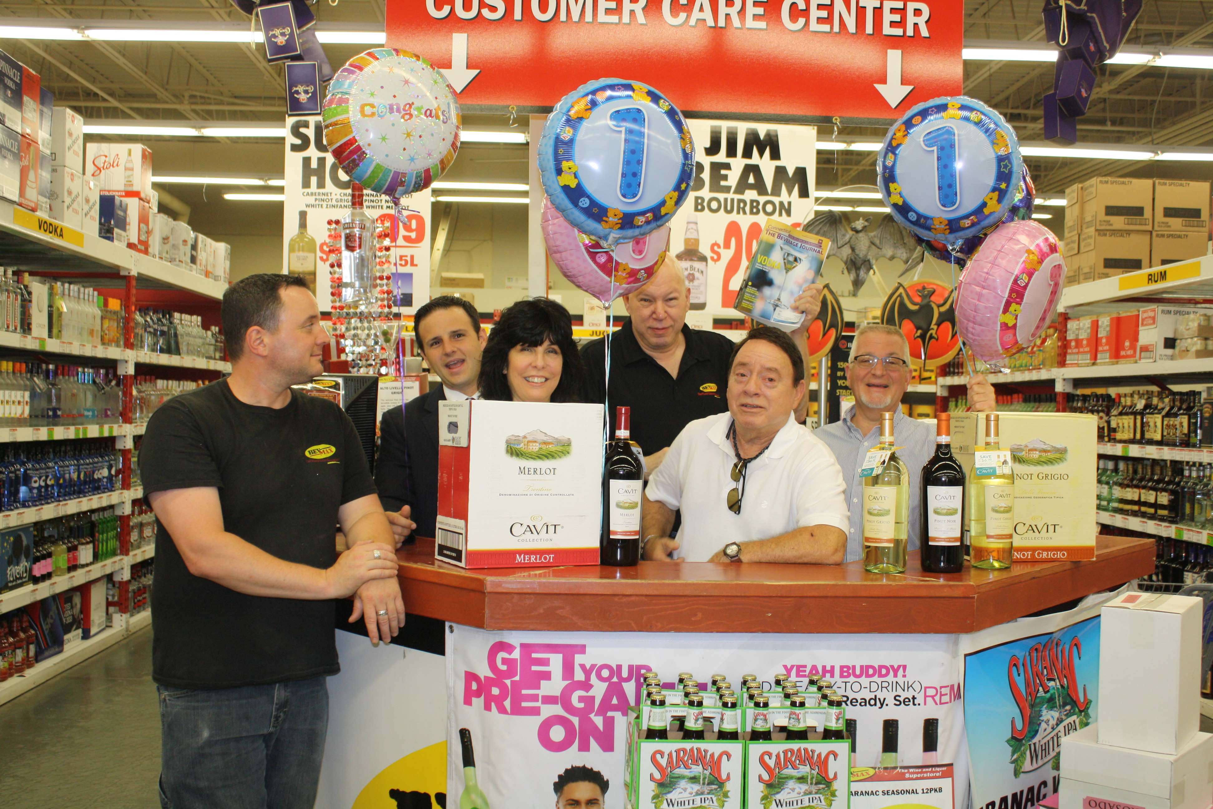 Hamden Store Places One Millionth Electronic Order Processed via The Cellar