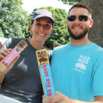 Stuart Slocum, Sales Manager, Black Hog Brewing with Kimberly Samperi, Brand Ambassador, Black Hog Brewing.