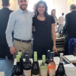 Zack Gallagher and Mariana Burke of Gooseneck Vineyards.