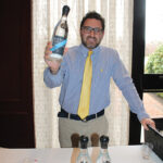 Steve Shaw, Owner, SDS Enterprises with Kanon Organic Vodka.