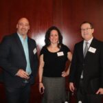 Ryan Davis, Vice President Sales Eastern US, O’Neill Vintners and Distillers; Maureen Monteiro and Jim Hayes, both sales, Oceanstate Wine and Spirits.