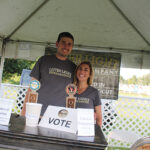 Matt Ferrucci and Christina Ferrucci of Outer Light Brewing Co. in Groton.