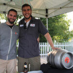 Sean Juliano and Gordon Whelpley of Stony Creek Brewery in Branford.