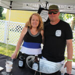 Linda and Scott King of Powder Hollow Brewing in Enfield.