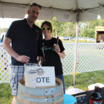 East Hartford’s Olde Burnside Brewing Company’s Case McClellan, Owner, with Meredith Blake, Director of Sales and Marketing.