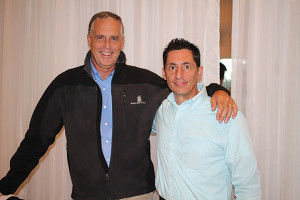 Todd Kelley, New England Division Manager, Bronco Wine Company and Steve Intonti, Massachusetts and Rhode Island Account Manager, Bronco Wine.