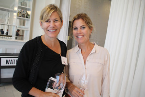 Elisa Wybraniec, Wine Director, Coast Guard House with Nicole Gammino, Employee, Coast Guard House.