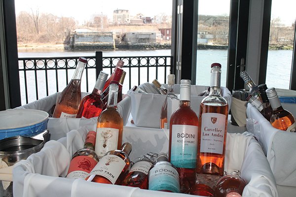 MS Walker Hosts Spring Rosé Tasting