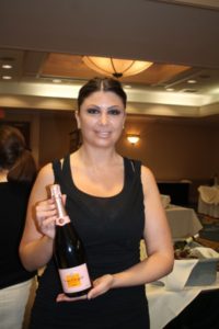 Andrea Hanarhan from the Strategic Group representing Veuve Clicquot.