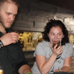 Daniel Rek, Bar Manager, Elm City Social with Megan Lambert, during the tasting of Hennessy.