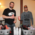 Black Hog Brewing Co.’s Dorian Patrick and Justin Benvenuto.