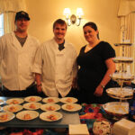 All of Apricots Restaurant: Marcus Luna, Executive Chef; Jeremy Lehner, Sous Chef; and Stacey McManus.