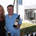 Donna Taylor of Vine Ventures with Antonello Cozzula, Italian Fine Wine Manager East Coast, Palm Bay International Fine Wines and Spirits.