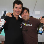 Julio Bouchon Lyon, Executive Director, Bouchon Family Wines with Matias Garces Silva, Executive Director of Garces Silva Family Vineyards.