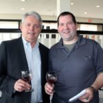 Jim Jansson, guest, Harry’s Wine and Liquor Market with Scott Hill, employee, Harry’s Wine and Liquor Market.