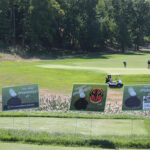 Sponsors of the second hole.
