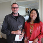 Steve Garett and Eliane Chao, Owner, The Little Kitchen of Westport.