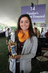 Sarah Petrarea, Brand Ambassador, Carolyn’s Sakonnet Vineyards.