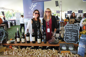 Kristin Denice and Debbie Noonan of Jonathan Edwards Vineyard.