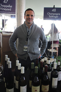 Blake Gilbert, Eastern Regional Sales Manager, Chappellet Vineyard and Winery.