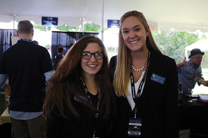 Kristi Tice and Sarah Abbott, Sommelier Minors, Johnson and Wales University.