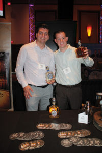 Mike Devaney and Corey Bailey, Sales, Horizon Beverage Company with Casa Noble Tequila.