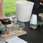 Samples poured to taste.