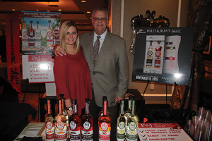 Emily Clark, Marketing Manager with Tim Clarke, General Manager, both of Polly & Joan’s Cordial Co. based in Wallingford, Connecticut.