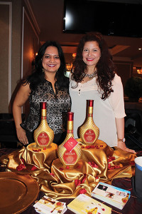 Monica Badlani, Chief Operating Officer and Nilofar Hashmy, Representative, both of Somrus Indian Cream Liqueur.