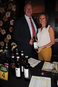 Bruce Baker, Sales Consultant Strategic Business, The Charmer Sunbelt Group with Denise Fumega, Sales and Marketing Consultant, Italian Wine Selections.