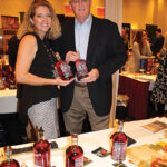 Charlene Leinonen, Central Western Massachusetts Coordinator, Ramsay Associates with Mike Stacy, Regional Sales Manager Northeast, Clyde May’s Whiskey.