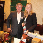 Rich Raboin, Trade Development Specialist, Providence Beverage with Kathleen Danahey, Diageo USA.