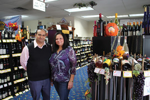 Owners Pankaj and Ruby Patel.