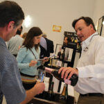 Geoffrey Mansfield, President, Worldwide Wines pouring Louis Roederer Rosé.