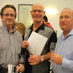 All of Super Cellar Warehouse Liquors in Avon: Bill Conroy, Tony Rousseau and Scott Taylor.