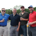 Oliver MacKinnon, Director, Highland Imports; Jamie Clemente, Sales Manager, Highland Imports; Jeff Cahill, 99 Bottles; Sjur Soleng, Owner, 99 Bottles.