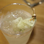 The “Happy Richard,” created using Wild Moon Cucumber and gin.