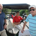 CPSA Board Members Chris Battista, Ledgebrook Wines & Spirits and Stateline Wine & Spirits; Deepak Pattani, Yankee Discount Liquor; Curt Hopkins, Supersaver Wine & Spirits and CPSA Treasurer.