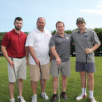 Tom Mulqueen, Hammonasset Package Store; Paul Gagliardi, Anheuser-Busch; Eric Braumann, Anheuser-Busch; Danny Braumann.