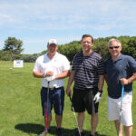 Pete Mcaloon; Kevin Hickey, Bacardi; Chris Cambareri, Willowbrook Spirit Shoppe and CPSA Board Member.