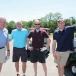 All of Connecticut Beverage Mart: Steve Downes, CPSA President; Brigham Metcalfe; Brian Downes; Ted Downes.