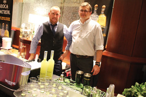 Derek Vitale of Max’s Oyster Bar was runner up for Mixologist of the Year. Beverage Director Brian Mitchell of Max Restaurant Group assisted in serving the cocktails, which were voted on by guests.
