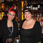 Bartenders Faye Suma and Tess Ashcroft dressed for the Repeal Day celebration at Roia Restaurant in New Haven.