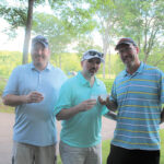 All from the 99 Restaurant: Ken Tierney, Michael Palladino and Rob Slabinski.