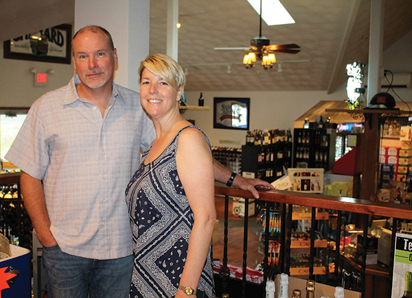 Dan Healey, owner and Tracie Wiggins, store manager.