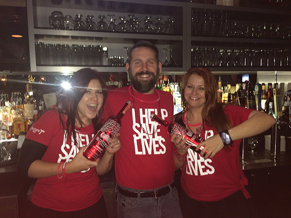 Belvedere RED Shines Awareness for World AIDS Day