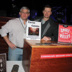 Chris Cowles with Brewmaster Will Meyers of Cambridge Brewing Company.