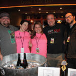 All from Back East Brewing: Patrick Morin, Michele Morin, Shannon Karlowicz, Tony Karlowicz and Stephen Andrews.